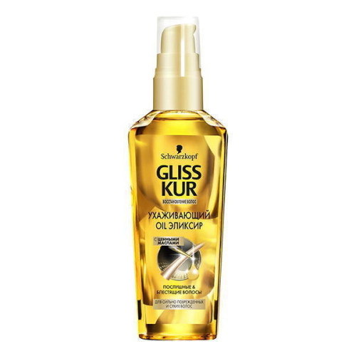 Gliss Kur Ухаживающий эликсир для секущихся волос Oil Elixir