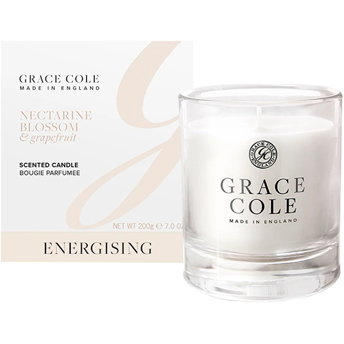 Grace Cole Ароматическая свеча Nectarine Blossom & Grapefruit