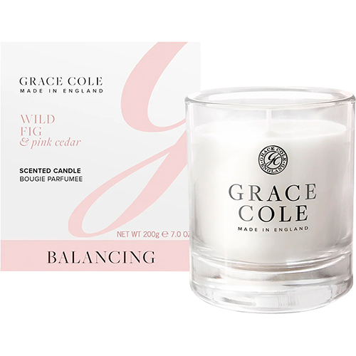 Grace Cole Ароматическая свеча Wild Fig & Pink Cedar