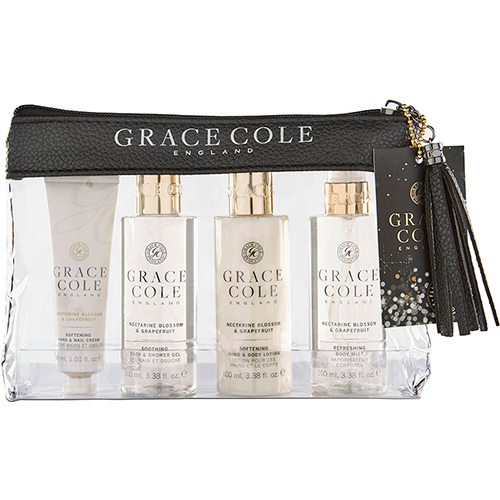 Grace Cole Дорожный набор для тела Nectarine Blossom & Grapefruit