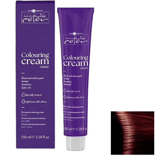 Hair Company Крем-краска Inimitable Color 5/55 світло-каштановий махагон інтенсивний