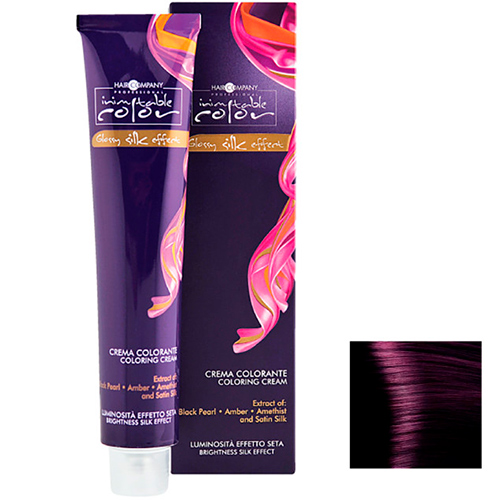 Hair Company Крем-краска Inimitable Color 6/22 інтенсивний сяючий темний блонд