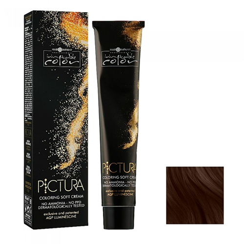 Hair Company Крем-краска Inimitable Pictura 4/13 каштановий льодяний