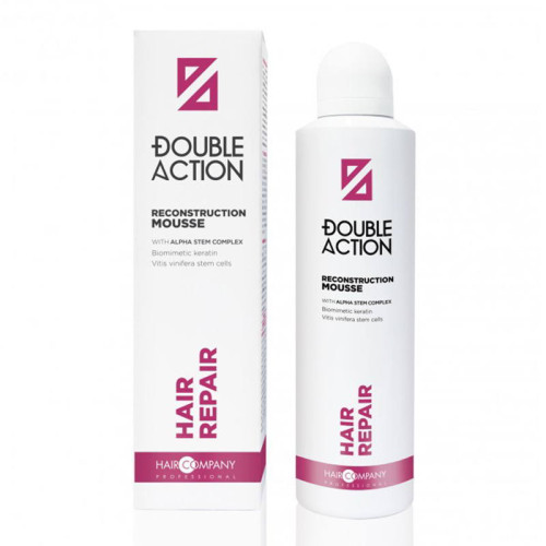 Hair Company Восстанавливающий мусс для волос Double Action