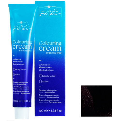 Hair Company Крем-краска Inimitable Color Ammonia Free 4.6 каштановий червоний