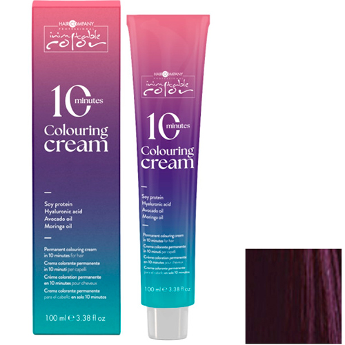 Hair Company Крем-краска для волос 10 минут Inimitable Color 6/2 темно-русый фиолетовый