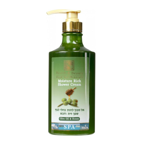 Health&Beauty Крем-гель для душа увлажняющий с оливковым маслом и медом