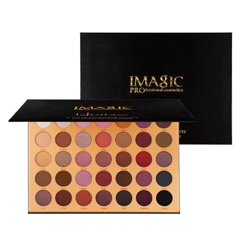 Imagic Палетка теней для век Elegant Black
