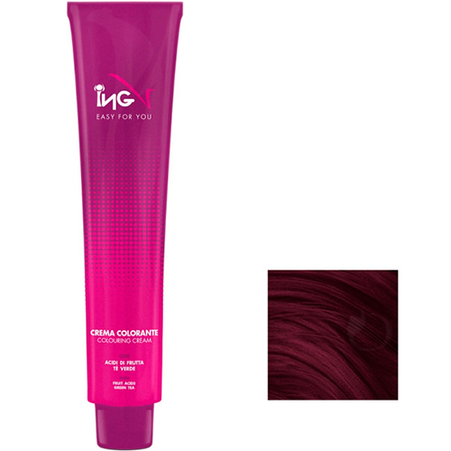 Ing Professional Профессиональная крем-краска с фруктовыми кислотами ColourIng Cream №4.62 каштановий червоний ірис