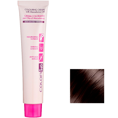 Ing Professional Крем-краска для волос с маслом макадамии ColorIng Cream With Macadamia Oil №5C кава глясе