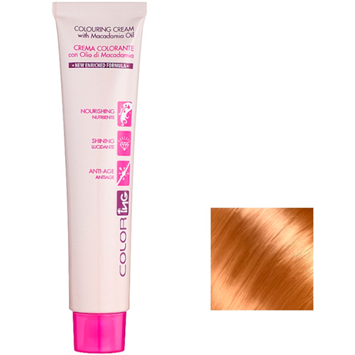 Ing Professional Крем-краска для волос с маслом макадамии ColorIng Cream With Macadamia Oil №10.003 платиновий блондин байя