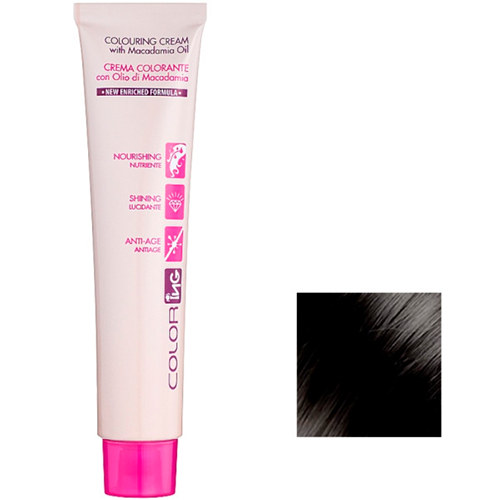 Ing Professional Крем-краска для волос с маслом макадамии ColorIng Cream With Macadamia Oil №4.18 шоколадний крижаний каштан