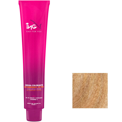 Ing Professional Крем-краска без аммиака Cream-Paint Without Ammonia №10.21 антижовтий