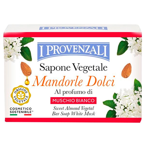 I Provenzali Растительное твердое мыло "Белый мускус" Vegetale