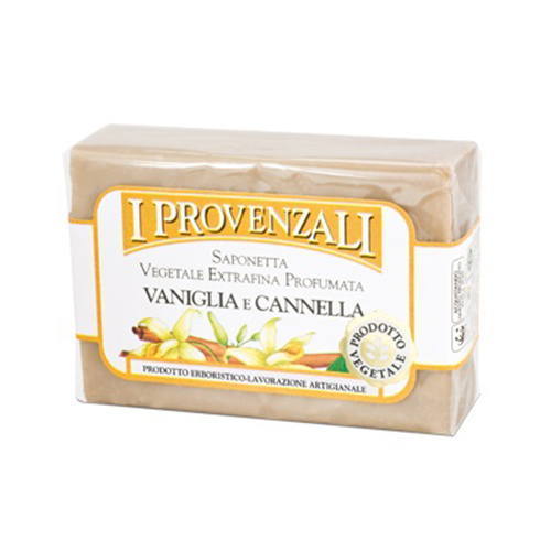 I Provenzali Твёрдое растительное мыло "Ваниль и корица" Vegetale