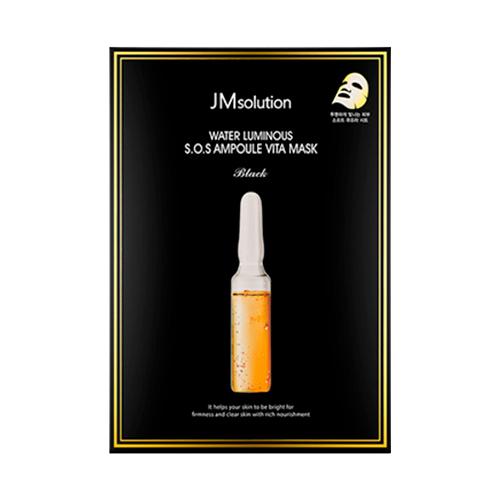 JMsolution Тканевая SOS-маска для здорового сияния и упругости кожи лица с комплексом 12 витаминов