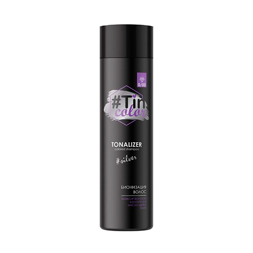 Jnowa Professional Тонирующий шампунь для волос Tin Color Срібне сяйво 0/00 250 мл