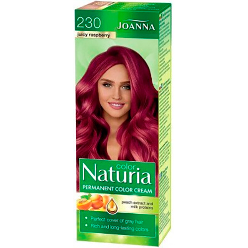Joanna Стойкая краска для волос Naturia Color №230 соковита малина
