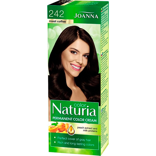 Joanna Стойкая краска для волос Naturia Color №242 палена кава