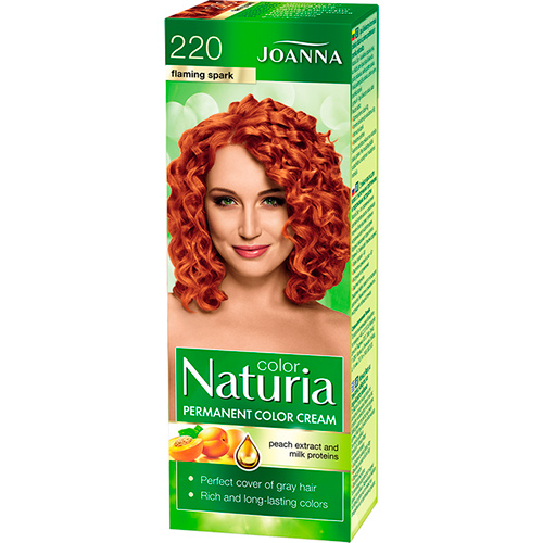 Joanna Стойкая краска для волос Naturia Color №220 полум’яна іскра