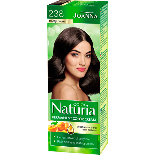 Joanna Стойкая краска для волос Naturia Color №238 холодний коричневий