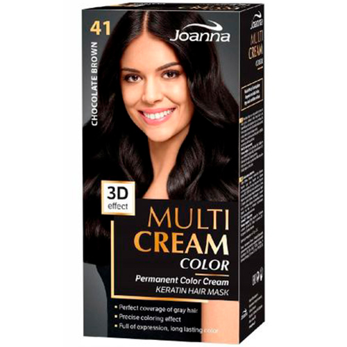 Joanna Краска для волос Multi Cream Color №41 шоколадний