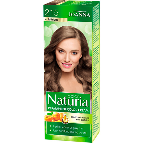 Joanna Стойкая краска для волос Naturia Color №215 золотий блонд