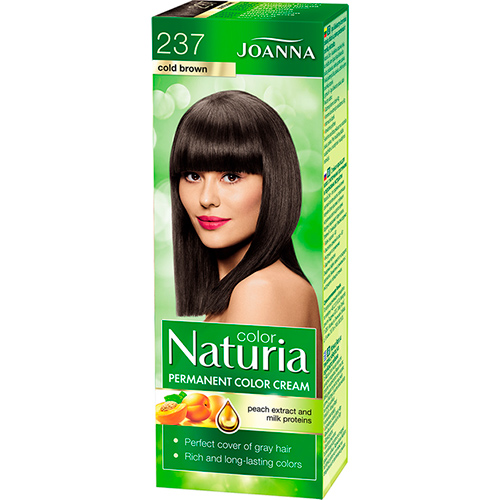 Joanna Стойкая краска для волос Naturia Color №237 блискучий каштан