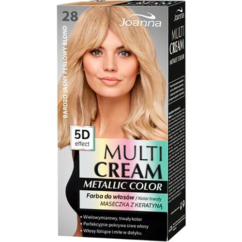 Joanna Краска для волос Multi Cream Color Metallic 