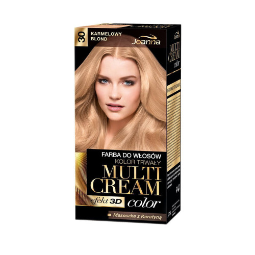 Joanna Краска для волос Multi Cream Color №30 карамельний блонд