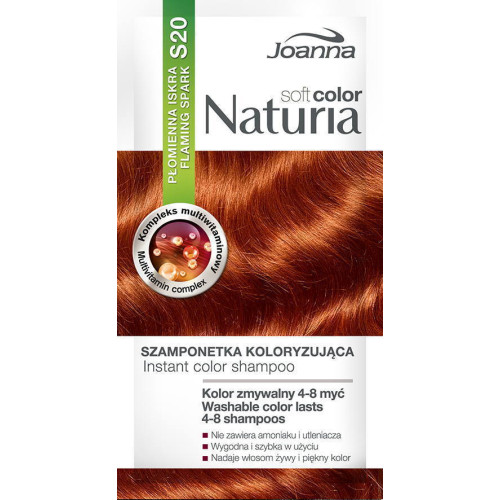 Joanna Подкрашивающий шампунь Naturia Soft Color