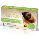 Joanna Восковые пластины для депиляции лица "Алоэ вера" Sensual