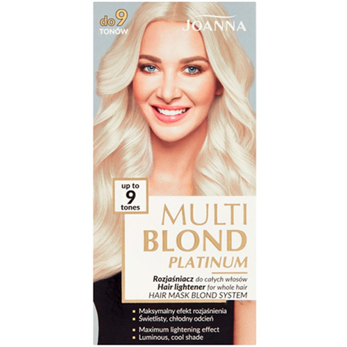 Joanna Осветлитель для волос до 9 тонов Multi Blond Platinum