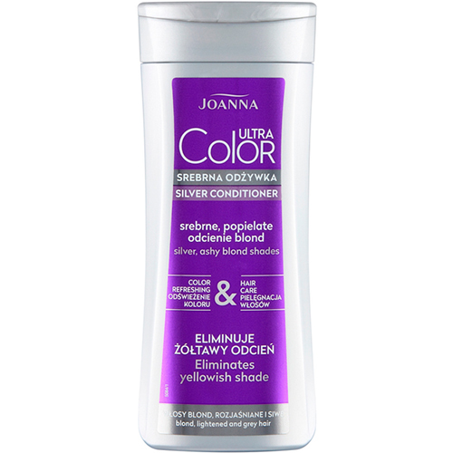 Joanna Серебристый кондиционер для осветленных и седых волос Ultra Color