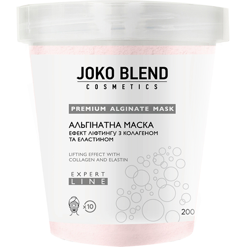 Joko Blend Альгинатная маска для лица с коллагеном и эластином "Эффект лифтинга"