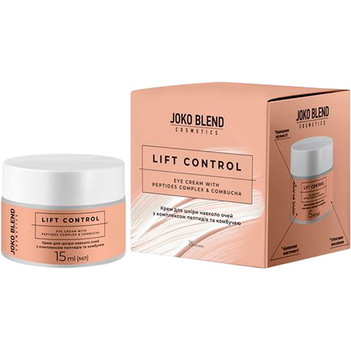 Joko Blend Крем для кожи вокруг глаз с комплексом пептидов и комбучей Lift Control