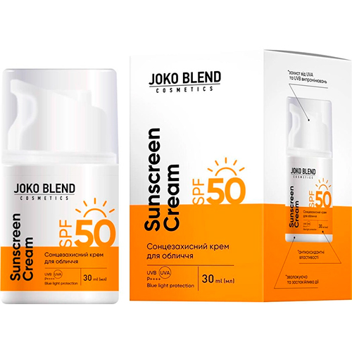 Joko Blend Сонцезахисний крем для обличчя SPF 50