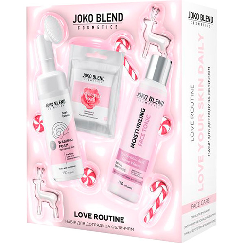 Joko Blend Новорічний набір для догляду за обличчям Love Routine 