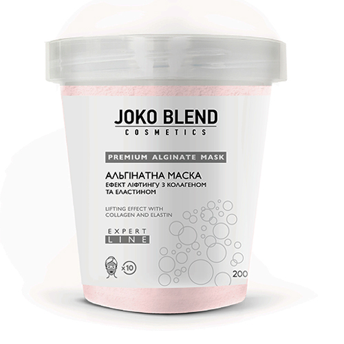 Joko Blend Альгинатная маска эффект лифтинга с коллагеном и эластином 200 г