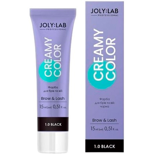Joly:Lab Краска для бровей и ресниц Чорна