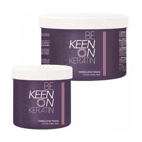 Keen Маска для волос с кератином "Стойкость цвета" Keratin Farbglanz Mask (500 мл)