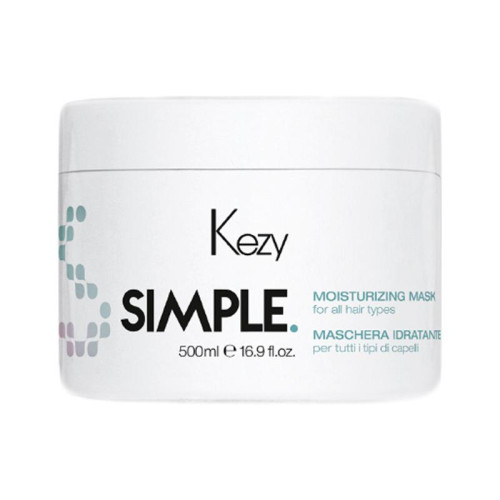 Kezy Маска увлажняющая с протеинами пшеницы и экстрактом семян льна Simple