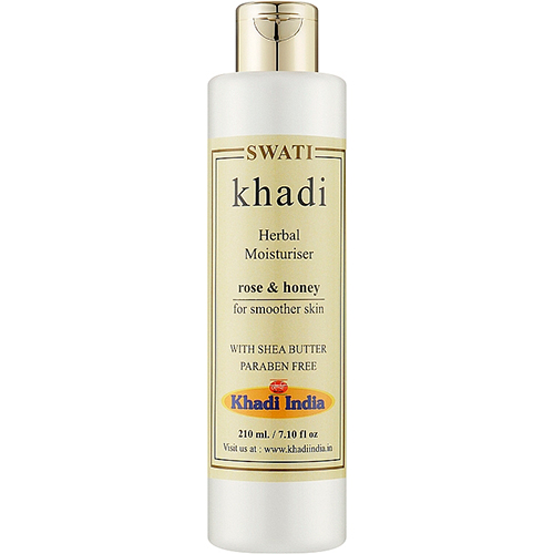 Khadi Swati Увлажняющий лосьон для тела "Роза и мед" Herbal