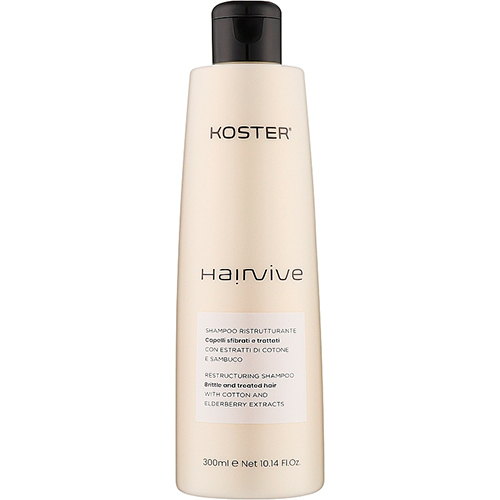 Koster Восстанавливающий шампунь для волос с эффектом ламинирования Hairvive 300 мл