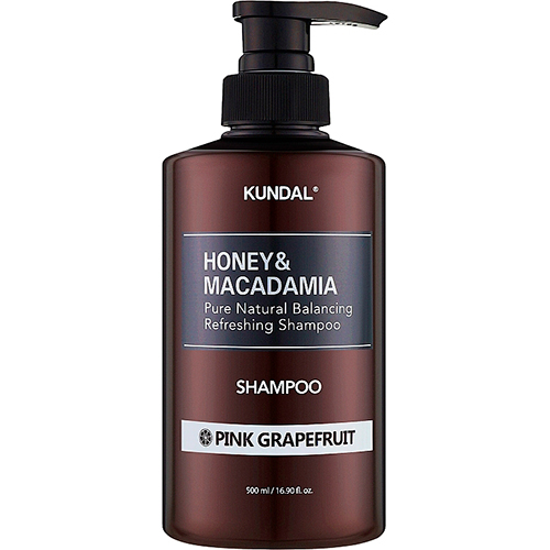 Kundal Освежающий шампунь для волос "Pink Grapefruit" Honey & Macadamia
