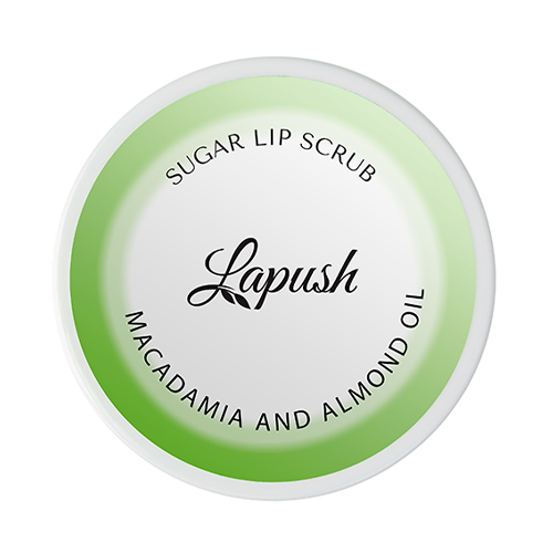 Lapush Скраб для губ с маслами макадамии и миндаля