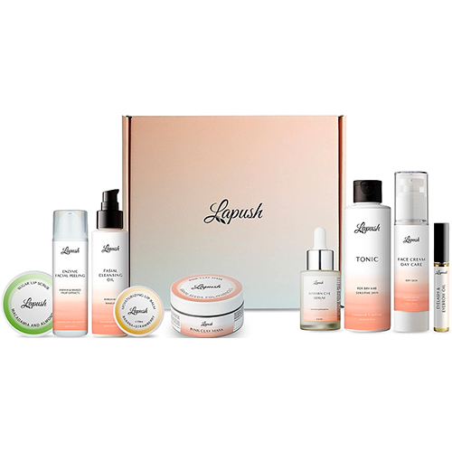 Lapush Набор для ежедневного уход за нежной кожей лица Tender Skin Care
