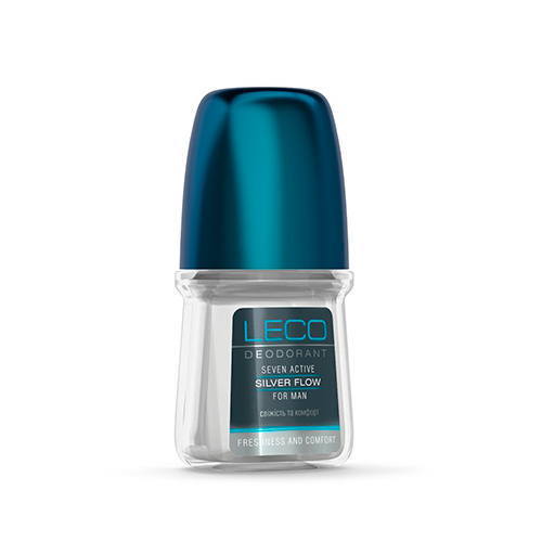 Leco Дезодорант-антиперспирант шариковый мужской Silver Flow