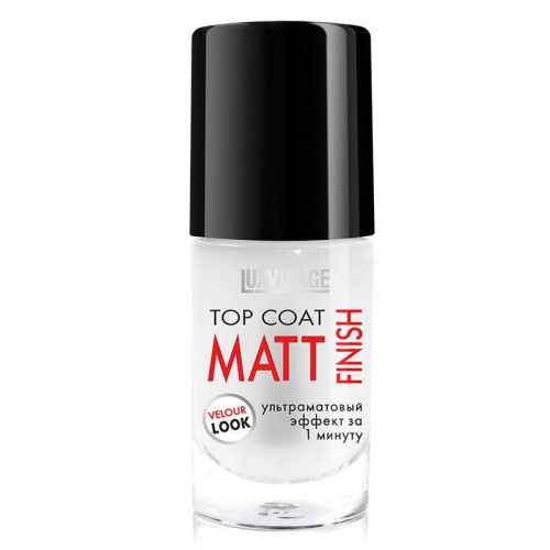 LuxVisage Топ покрытие для ногтей "Matt finish"