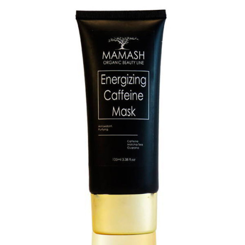 Mamash Organic Энергетический тоник-маска для лица с Гуараной, Кофеином и Чаем Матча